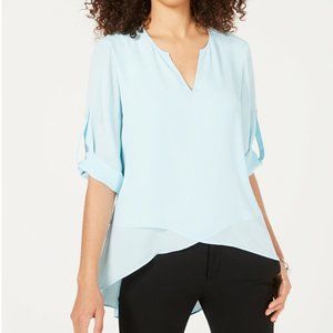 NEW ALFANI HIGH-LOW CROSSOVER TOP
